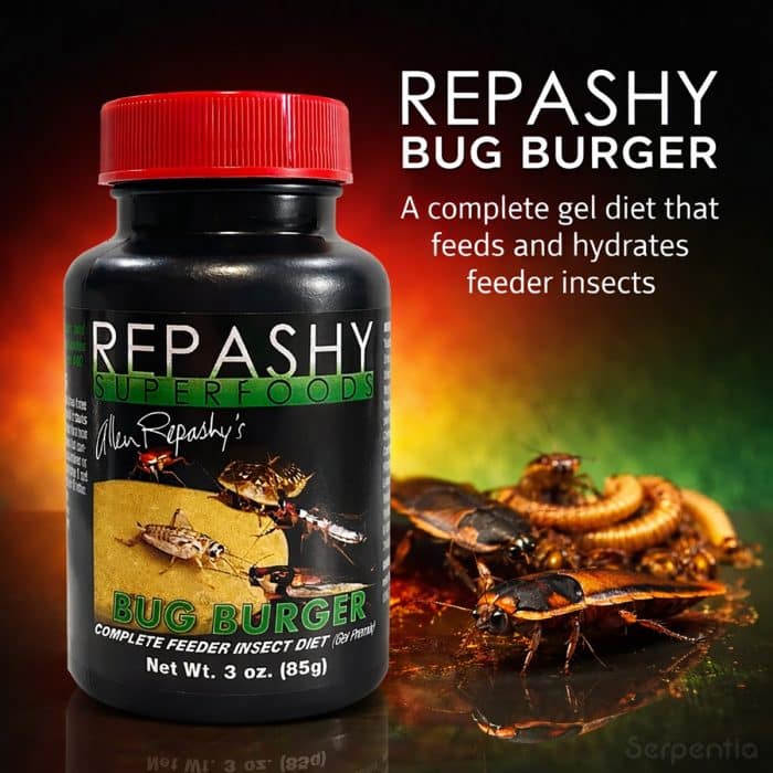Repashy Bug Burger complete feeder insect diet 85g