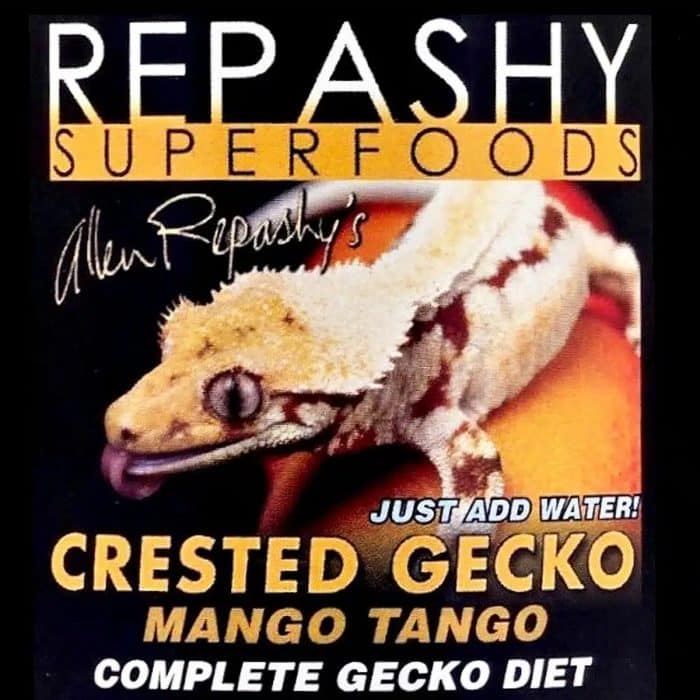 Repashy Mango Tango 340g crested gecko diet product label