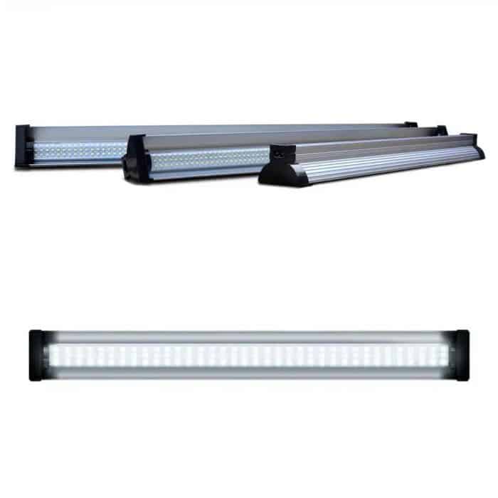 Arcadia Jungle Dawn LED Bar showing multiple units and views for vivarium lighting setups