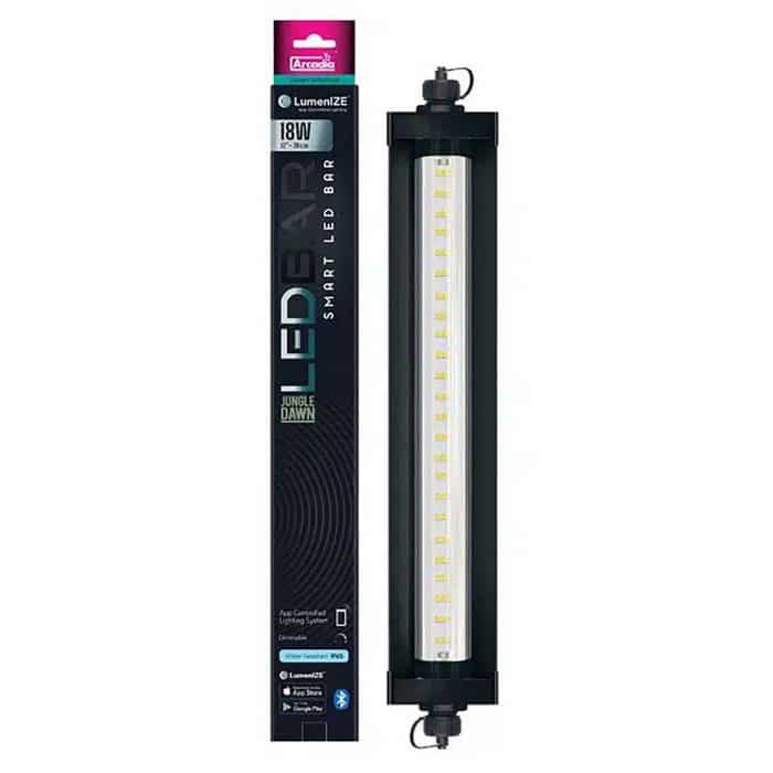 Arcadia LumenIZE Jungle Dawn smart LED bar 18 watt with app control and IP65 water resistance