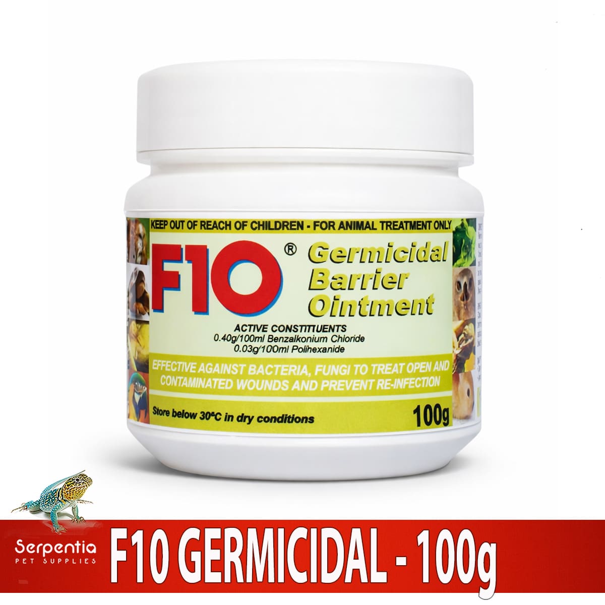 F10 Germicidal Barrier Ointment 100g
