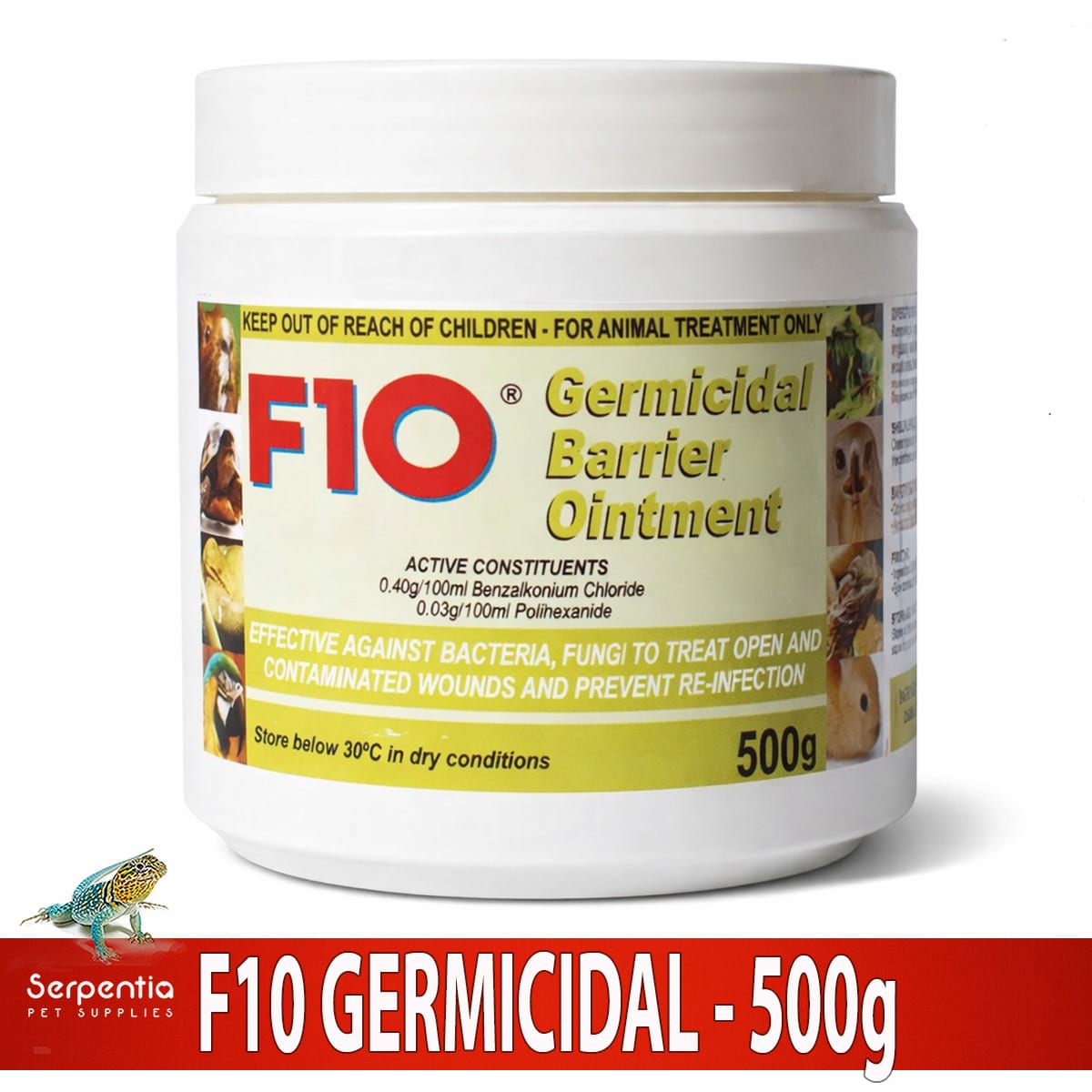 F10 Germicidal Barrier Ointment 500g