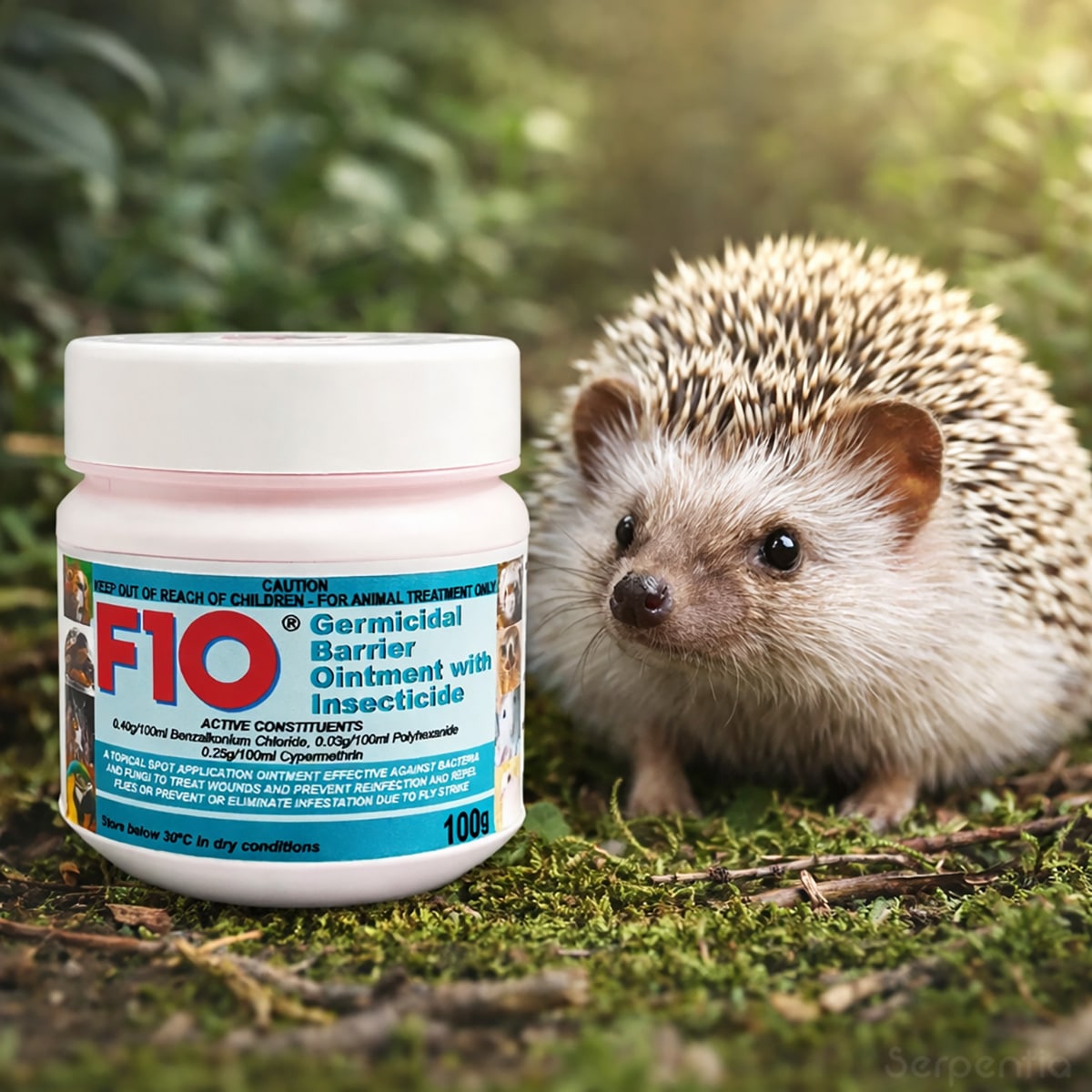 F10 Germicidal Barrier Ointment with Insecticide 100g antimicrobial and insecticidal protection overview