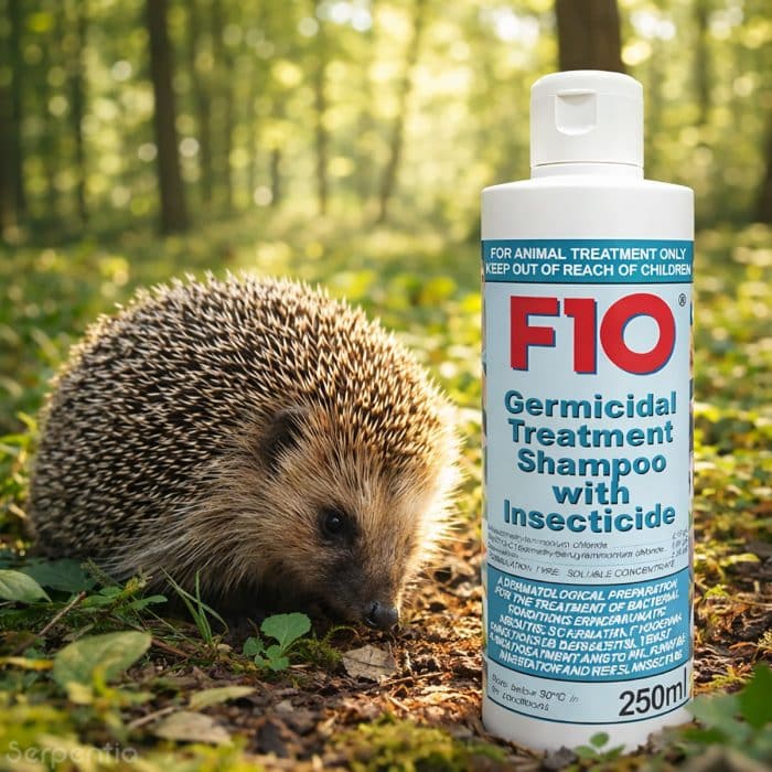 F10 Germicidal Treatment Shampoo with Insecticide 250ml for small wildlife skin infections and parasite control