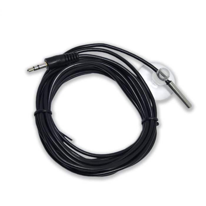 HabiStat Classic Pro thermostat probe with 3 metre cable and stainless steel sensor tip