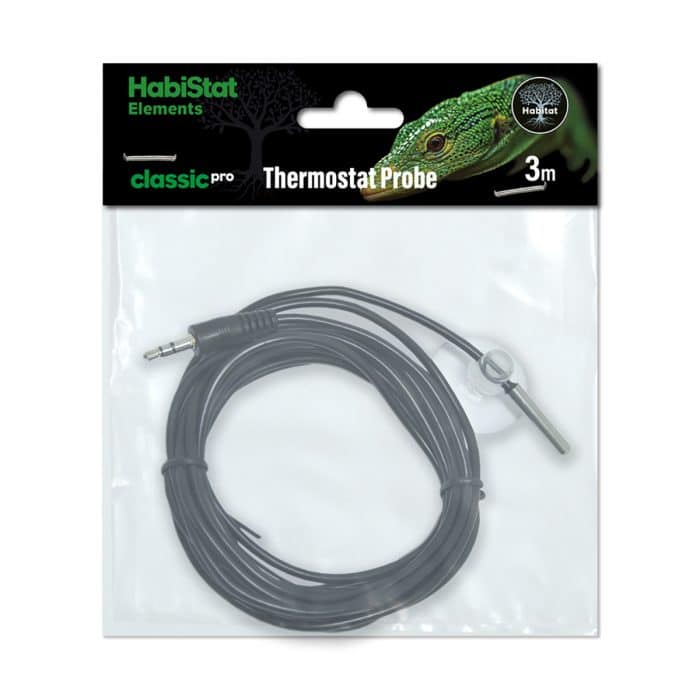 HabiStat Classic Pro thermostat probe 3m shown in original retail packaging