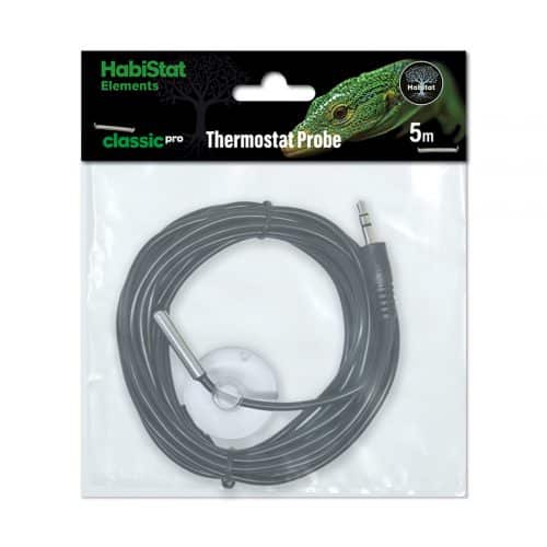HabiStat Classic Pro thermostat probe 5m shown in original retail packaging