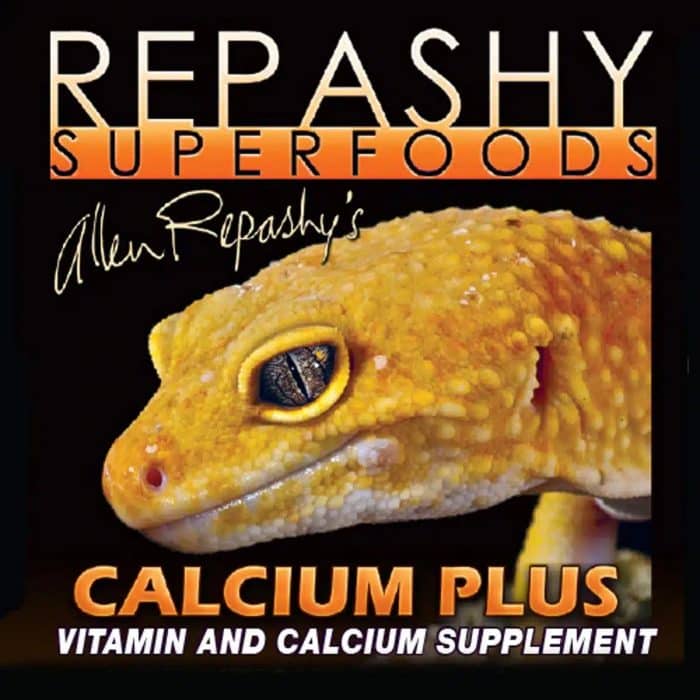 Repashy Calcium Plus 500g vitamin and calcium supplement for reptiles and amphibian label