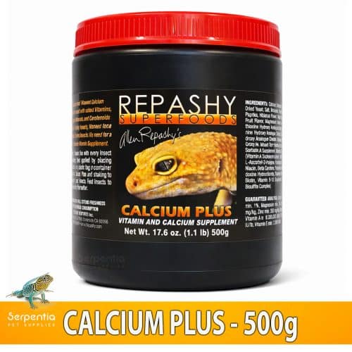 Repashy Calcium Plus 500g vitamin and calcium supplement for reptiles and amphibian