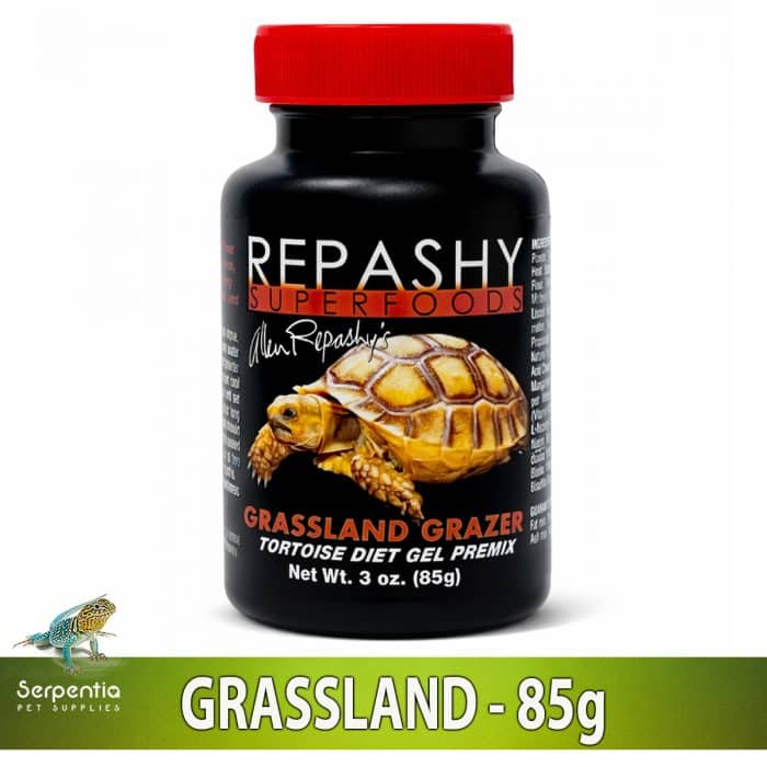 Repashy Grassland Grazer tortoise diet gel premix 85g plant based food for herbivorous reptiles