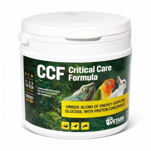 Vetark CCF Critical Care Formula energy and nutritional support for reptiles, birds and mammals