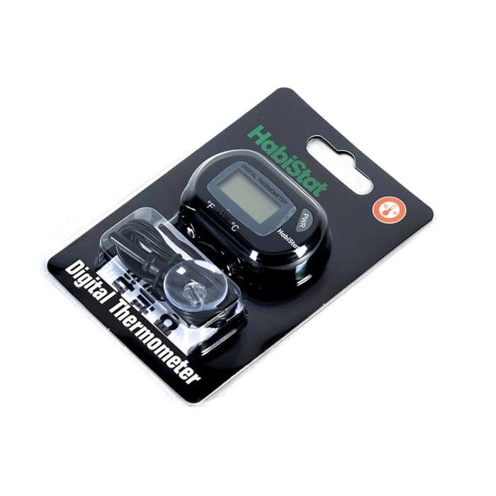 Habistat digital thermometer in retail blister packaging