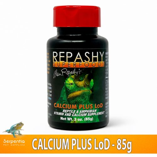 Repashy Calcium Plus LoD 85g reptile and amphibian calcium and vitamin supplement