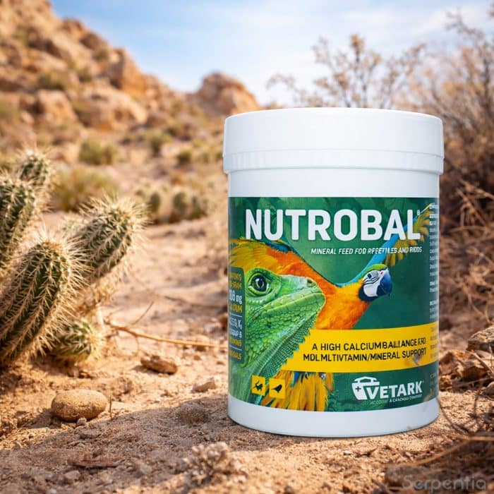 Vetark Nutrobal 50g calcium and vitamin D3 supplement for reptiles