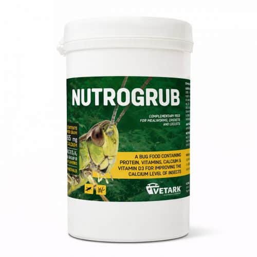 Vetark Nutrogrub insect gutload food for mealworms crickets and locusts 300g