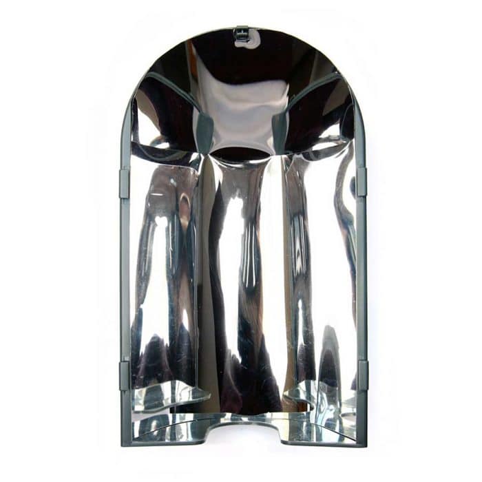 Arcadia PureSun Compact Reflector Kit reflective interior close-up