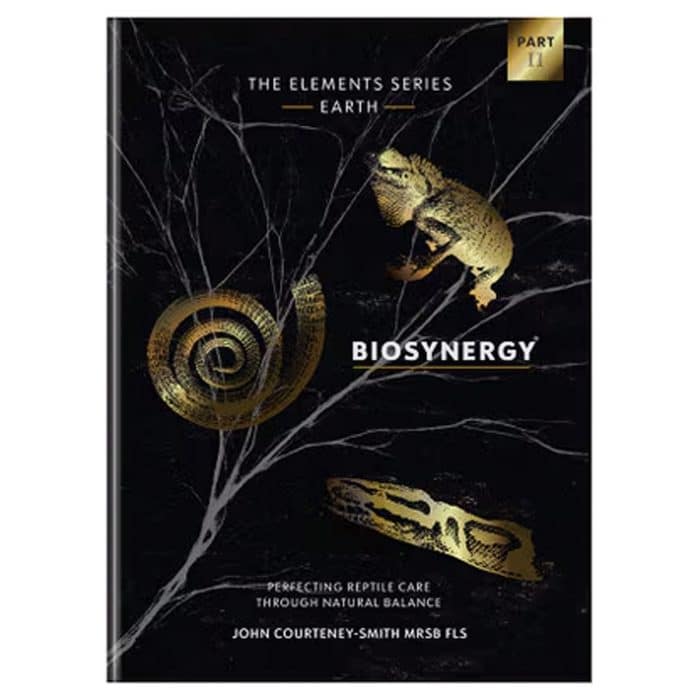 Arcadia Biosynergy The Elements Series Book 2: Earth reptile care book by John Courteney-Smith front cover