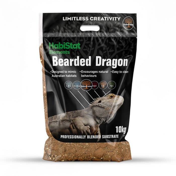 HabiStat Bearded Dragon Bedding Substrate 10kg front of pack