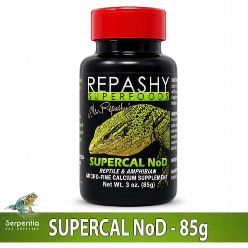 Repashy SuperCal NoD 85g micro-fine calcium supplement for reptiles and amphibians