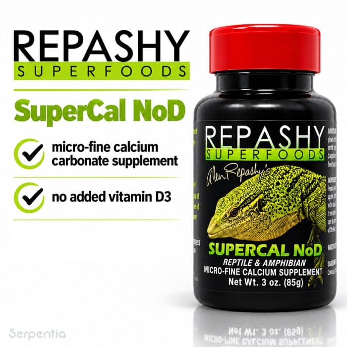 Repashy SuperCal NoD 85g calcium supplement with no added vitamin D3